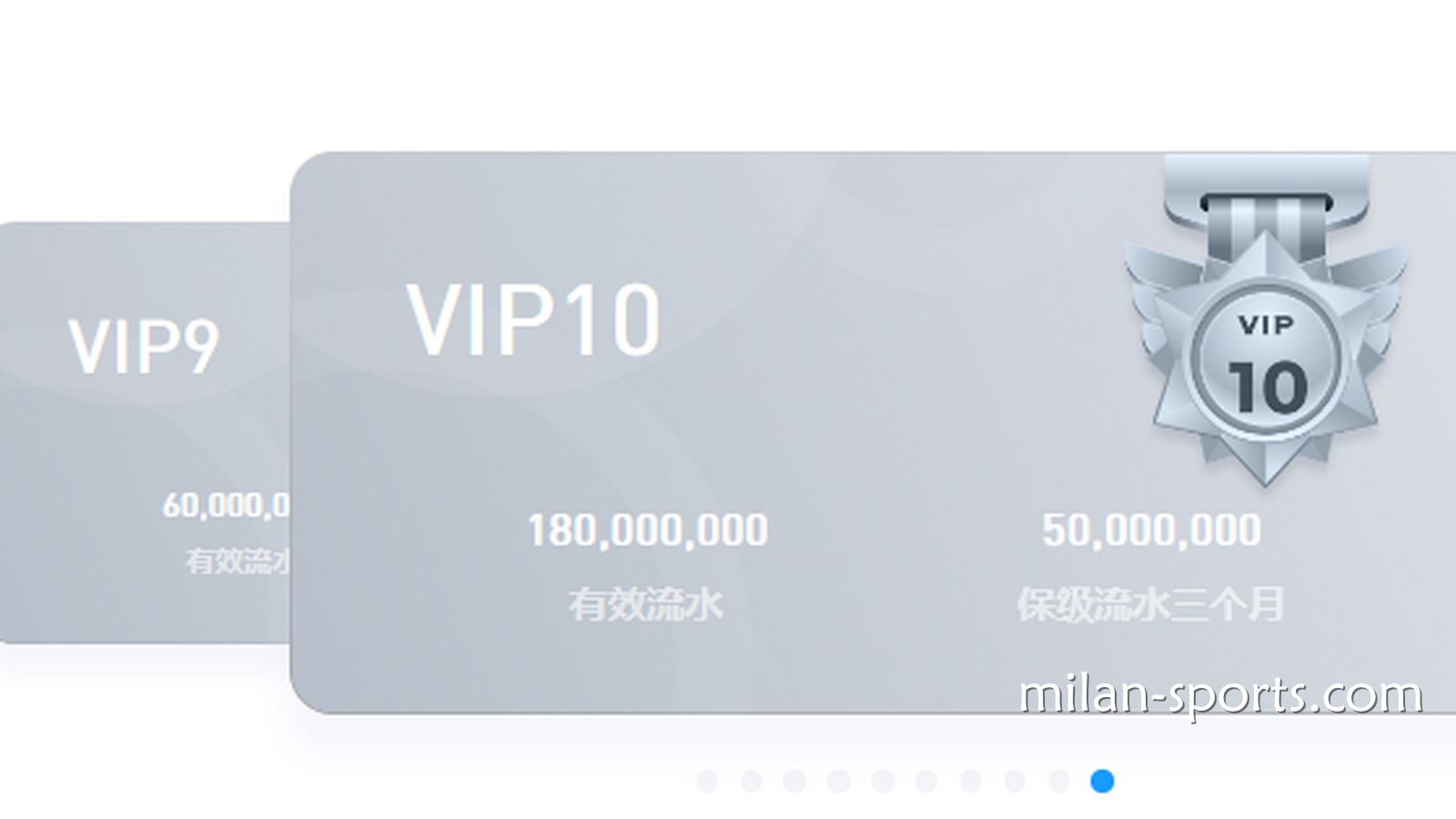 提升米乐体育VIP等级，每日提款总额度高达100万